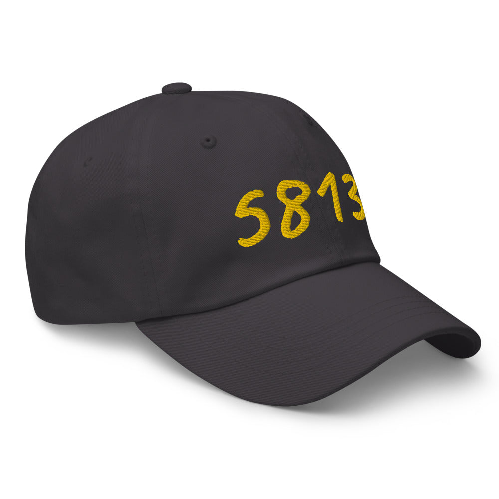 5813 In Gold Embroidery on Classic Dad Hat