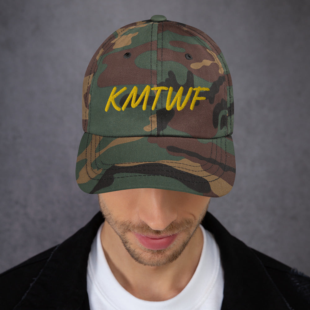 KMTWF In Gold Embroidery on Classic Dad Hat