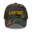 KMTWF In Gold Embroidery on Classic Dad Hat