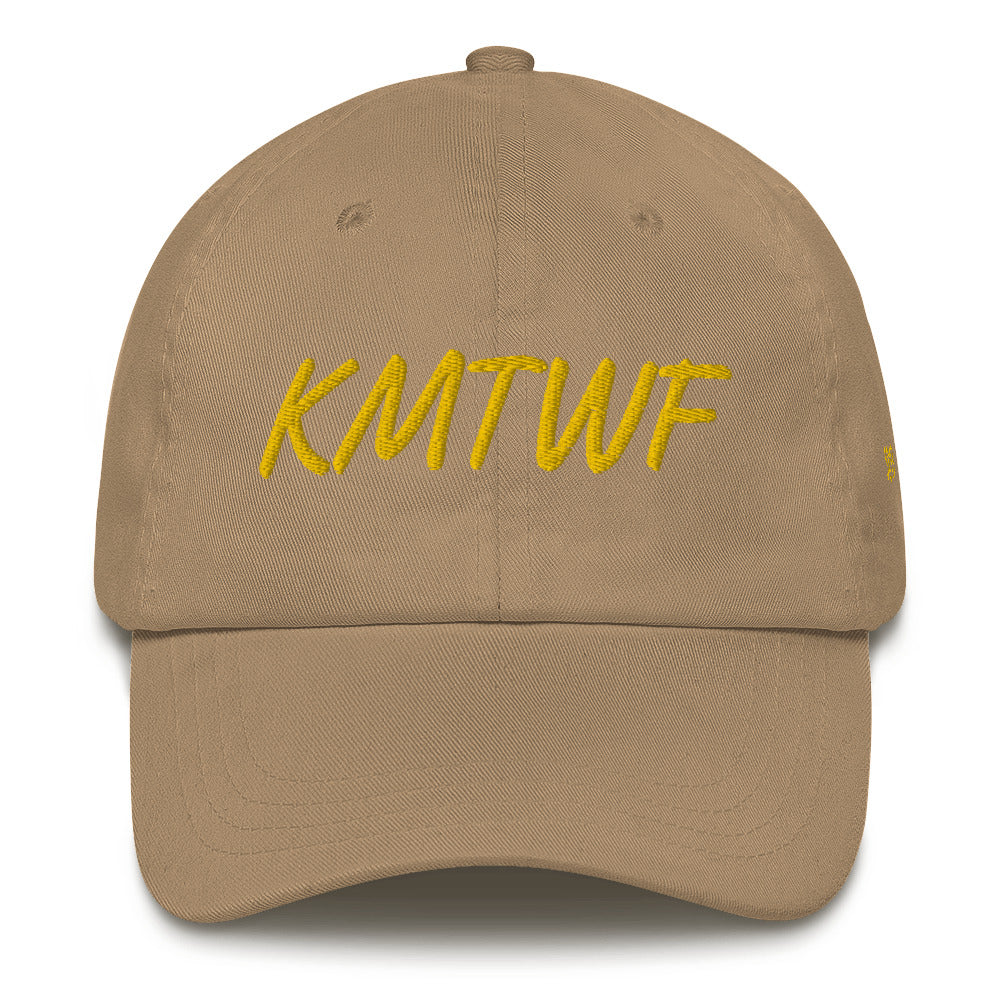 KMTWF In Gold Embroidery on Classic Dad Hat