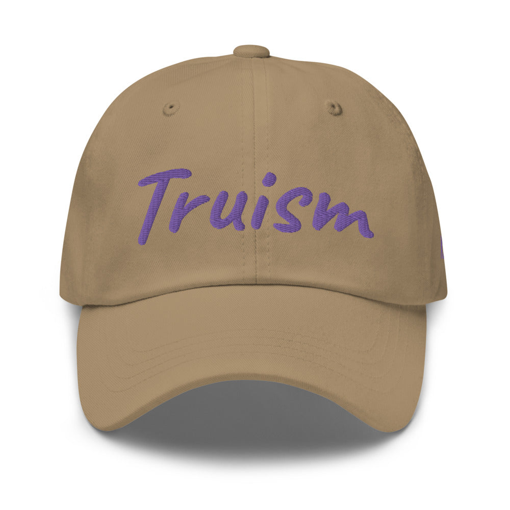 Truism In Amethyst Embroidery on Classic Dad Hat