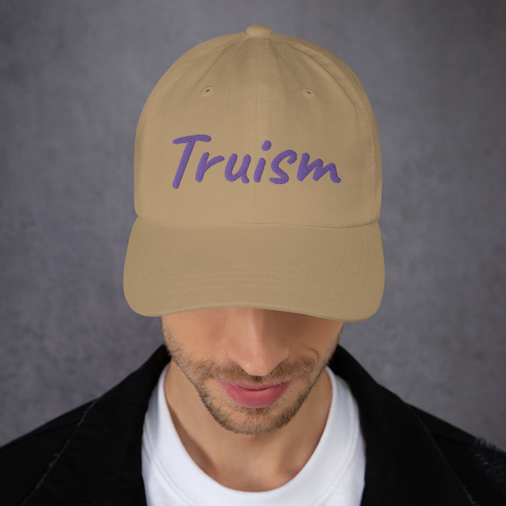 Truism In Amethyst Embroidery on Classic Dad Hat