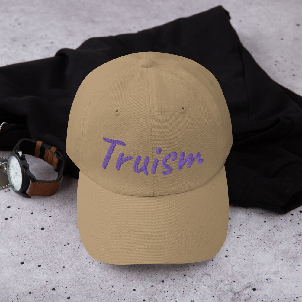 Truism In Amethyst Embroidery on Classic Dad Hat