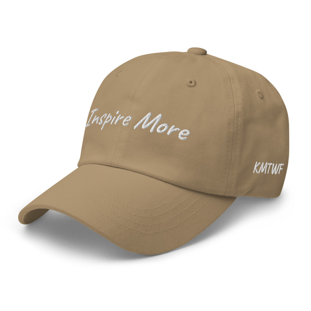 Inspire More In Diamond Embroidery on Classic Dad Hat