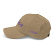 Believe In Amethyst Embroidery on Classic Dad Hat