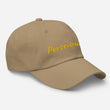 Perseverance In Gold Embroidery on Classic Dad Hat