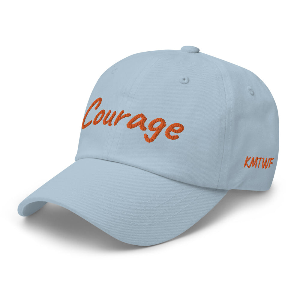 Courage In Amber Embroidery on Classic Dad Hat