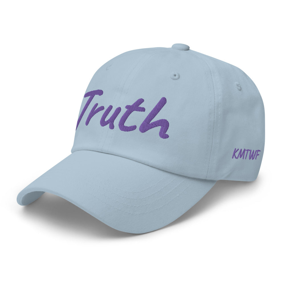 Truth In Amethyst Embroidery on Classic Dad Hat