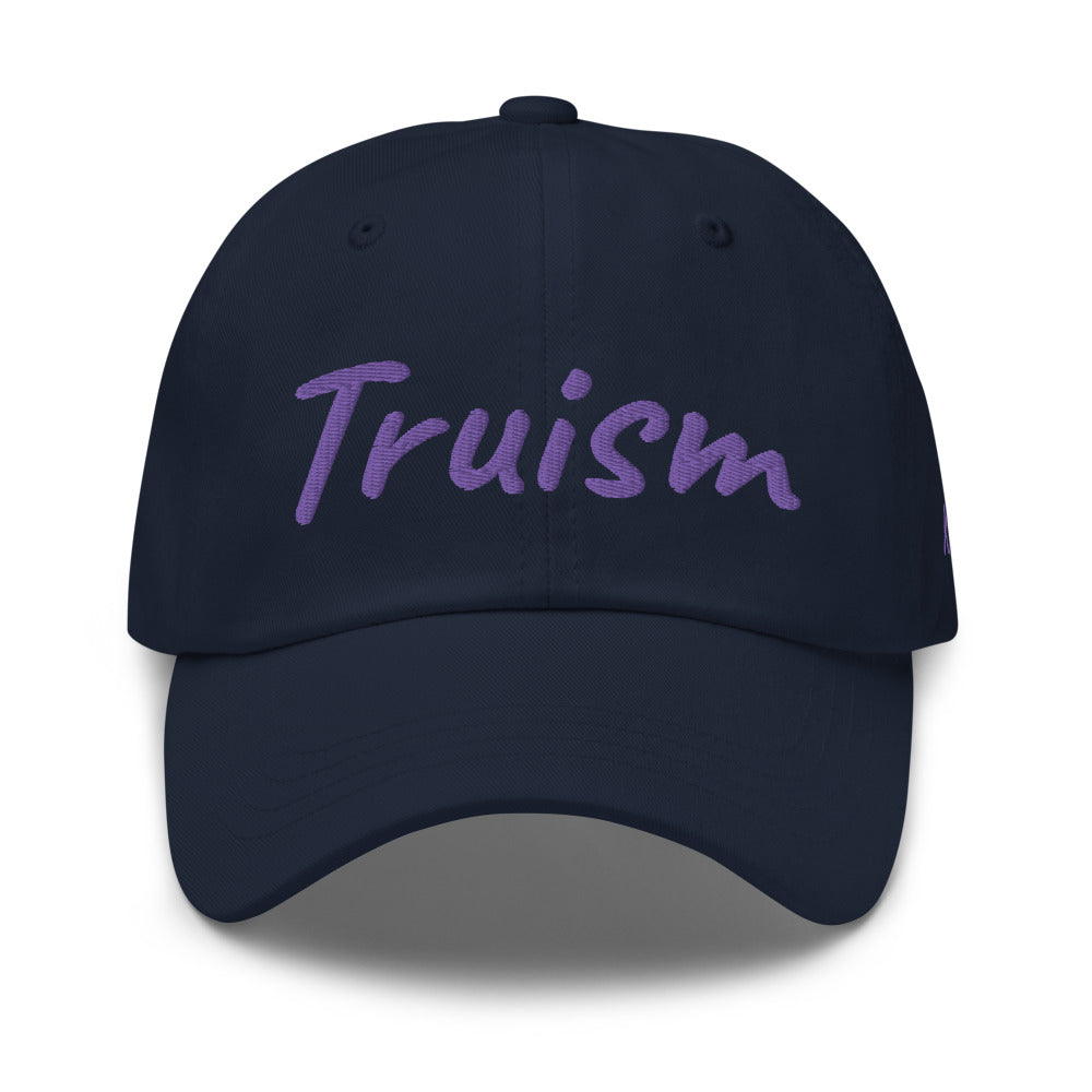 Truism In Amethyst Embroidery on Classic Dad Hat