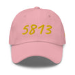 5813 In Gold Embroidery on Classic Dad Hat