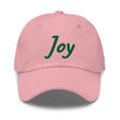 Joy In Emerald Embroidery on Classic Dad Hat