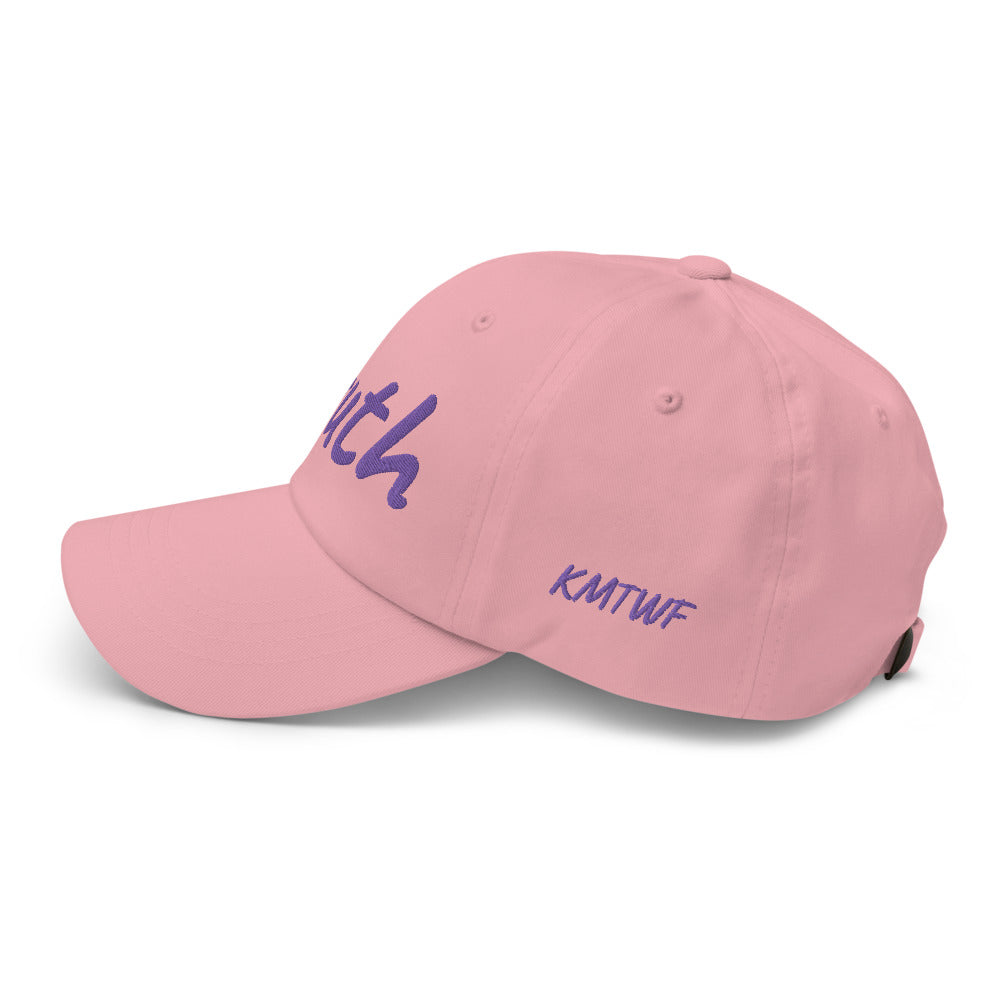 Truth In Amethyst Embroidery on Classic Dad Hat