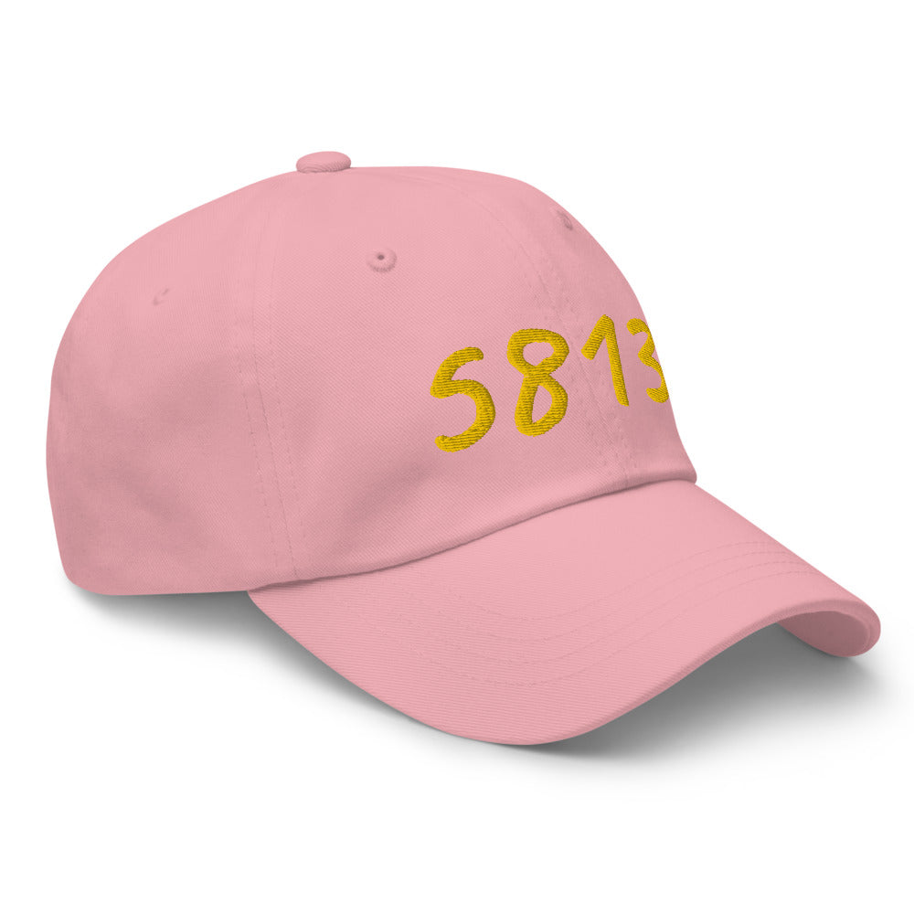 5813 In Gold Embroidery on Classic Dad Hat