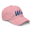 Win In Sapphire Embroidery on Classic Dad Hat