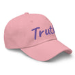 Truth In Amethyst Embroidery on Classic Dad Hat