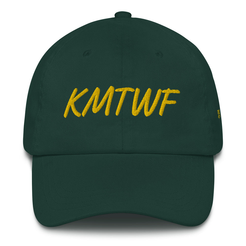 KMTWF In Gold Embroidery on Classic Dad Hat