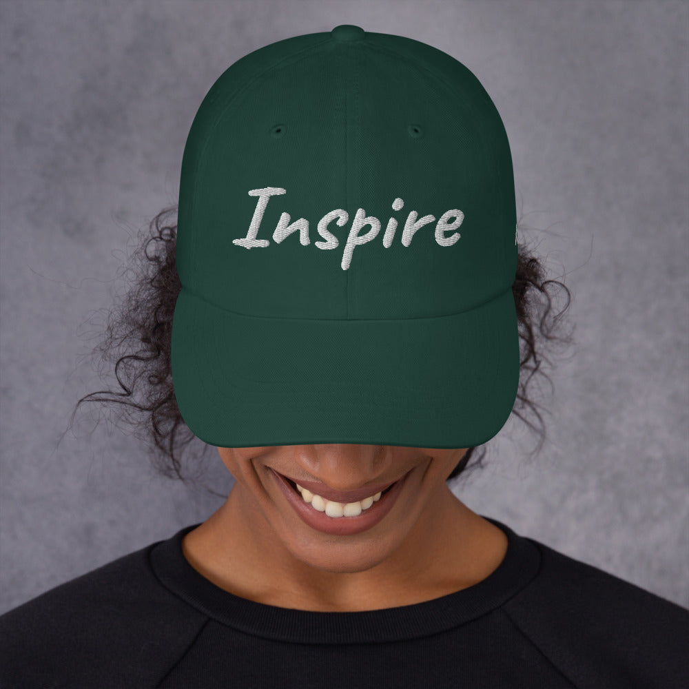 Inspire In Diamond Embroidery on Classic Dad Hat