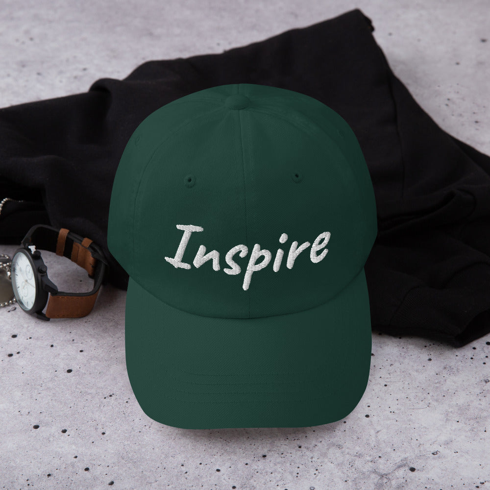 Inspire In Diamond Embroidery on Classic Dad Hat