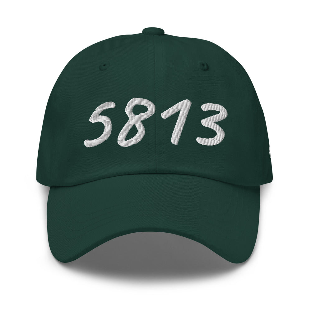 5813 In Pearl Embroidery on Classic Dad Hat