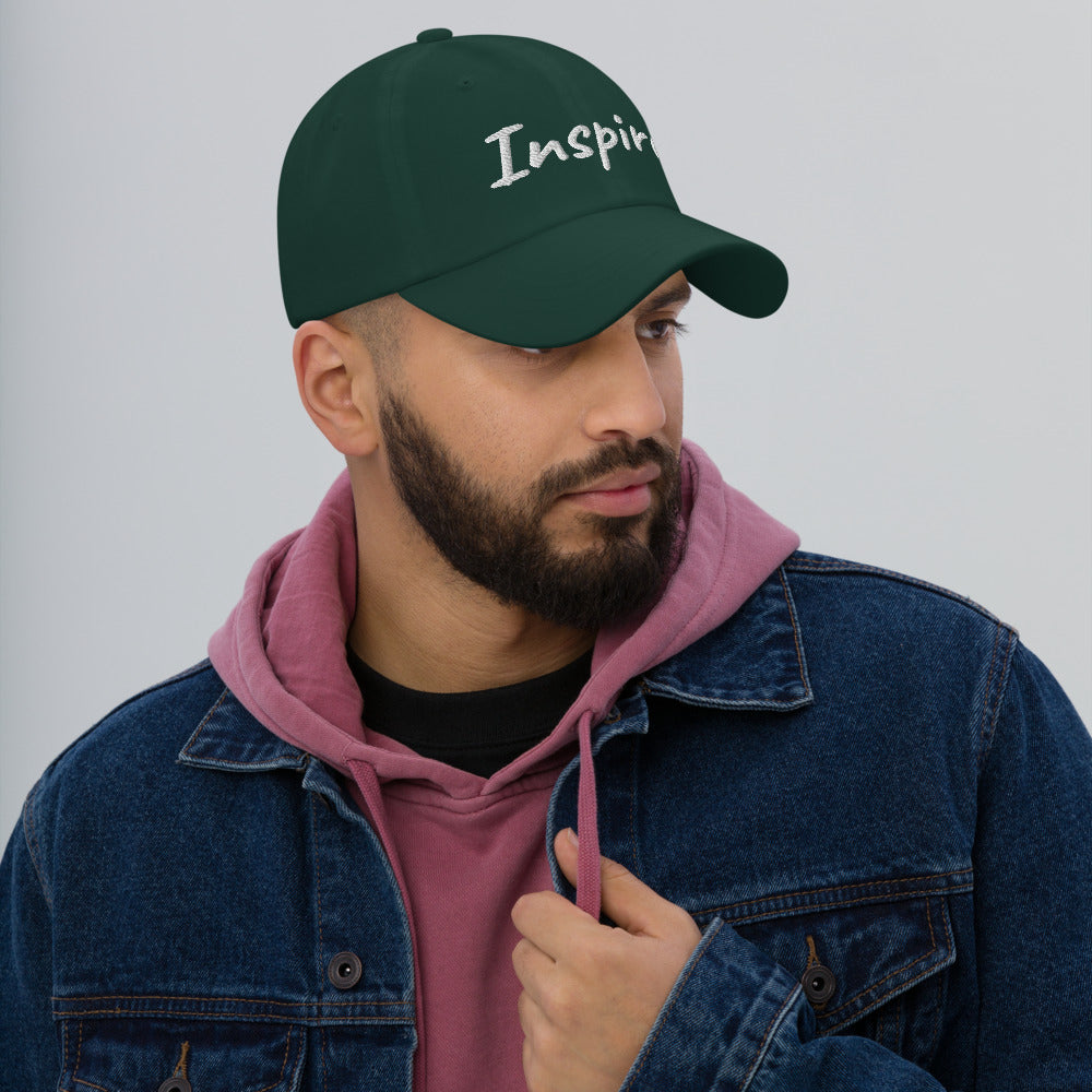 Inspire In Diamond Embroidery on Classic Dad Hat