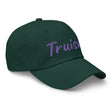 Truism In Amethyst Embroidery on Classic Dad Hat