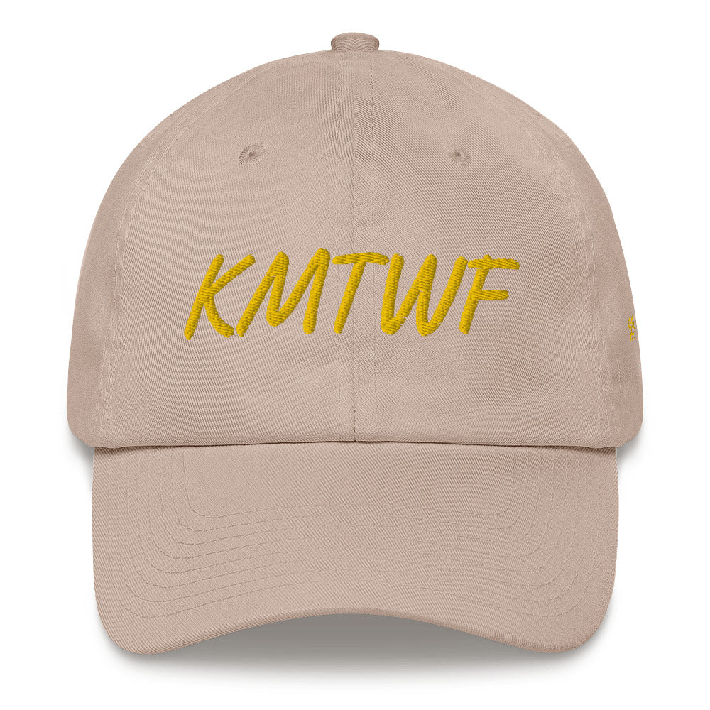 KMTWF In Gold Embroidery on Classic Dad Hat