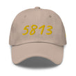 5813 In Gold Embroidery on Classic Dad Hat