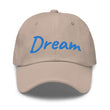 Dream In Sapphire Embroidery on Classic Dad Hat