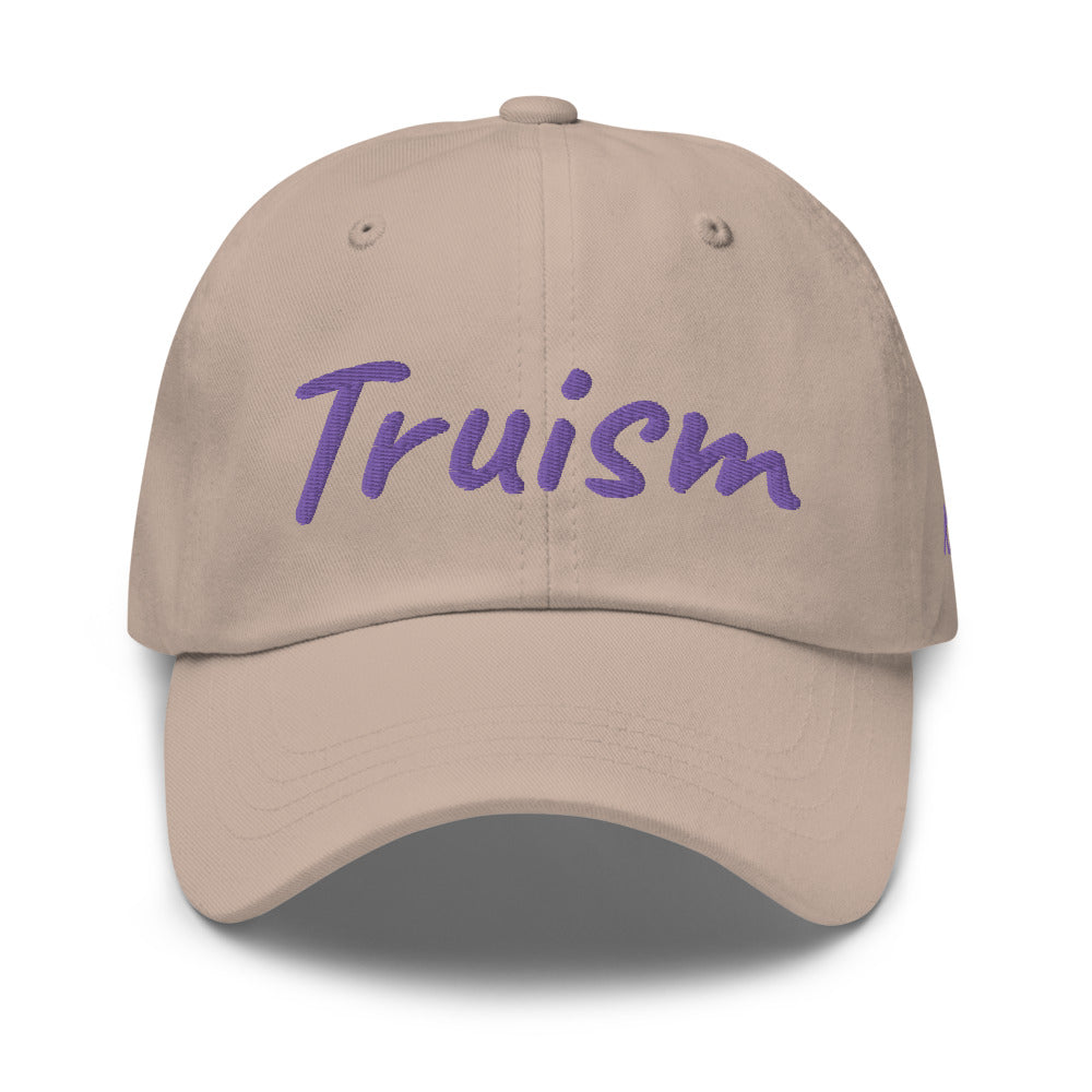 Truism In Amethyst Embroidery on Classic Dad Hat