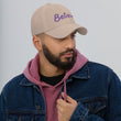 Believe In Amethyst Embroidery on Classic Dad Hat