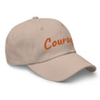 Courage In Amber Embroidery on Classic Dad Hat