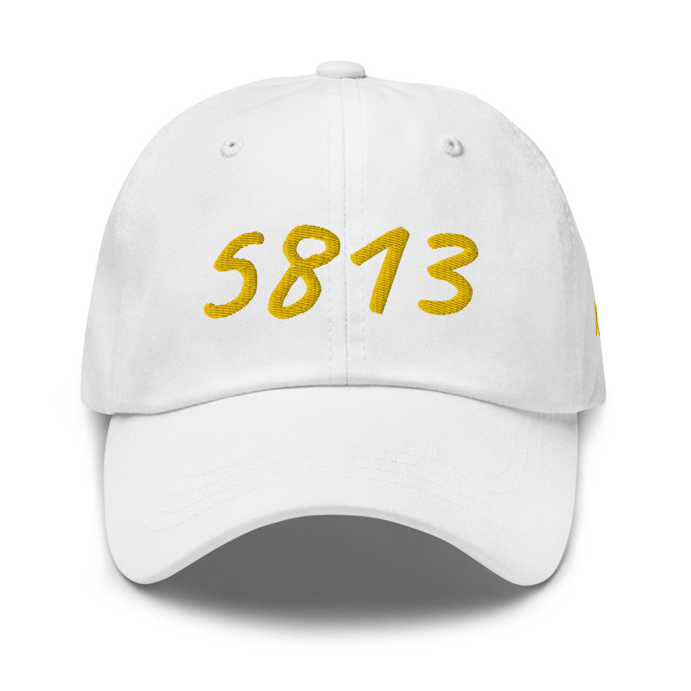 5813 In Gold Embroidery on Classic Dad Hat