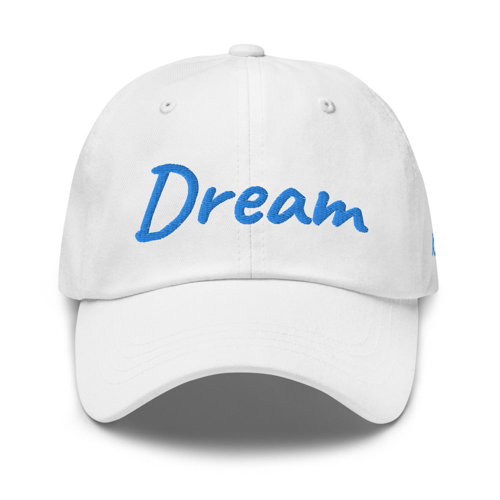 Dream In Sapphire Embroidery on Classic Dad Hat