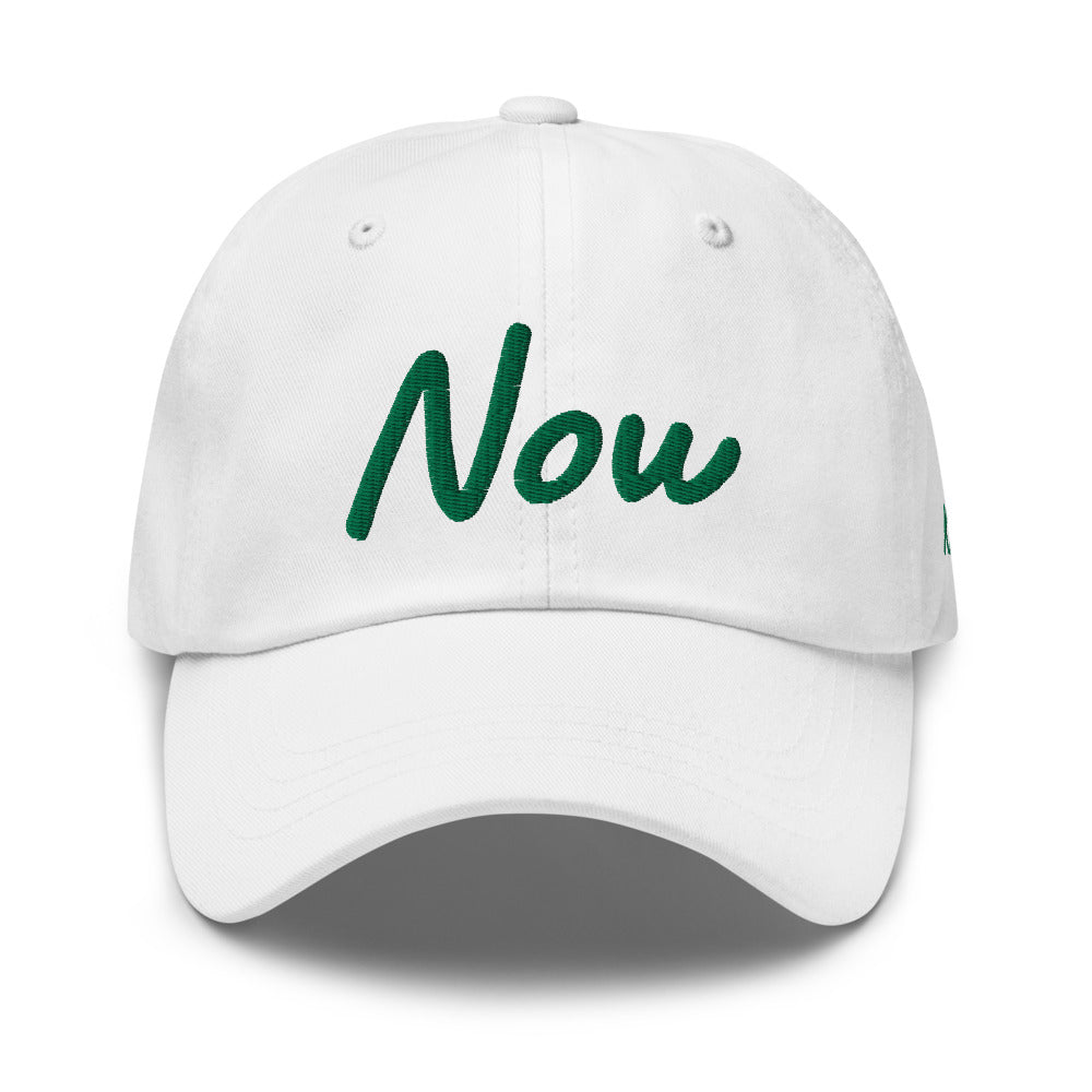 Now In Emerald Embroidery on Classic Dad Hat