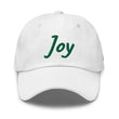 Joy In Emerald Embroidery on Classic Dad Hat