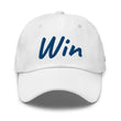 Win In Sapphire Embroidery on Classic Dad Hat