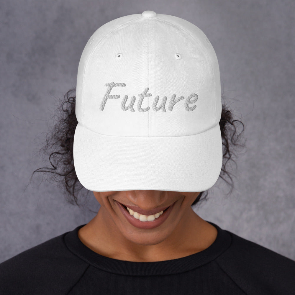 Future In Pearl Embroidery on Classic Dad Hat