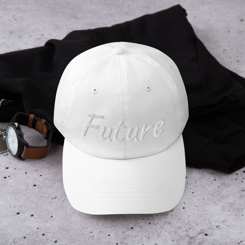 Future In Pearl Embroidery on Classic Dad Hat