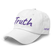 Truth In Amethyst Embroidery on Classic Dad Hat