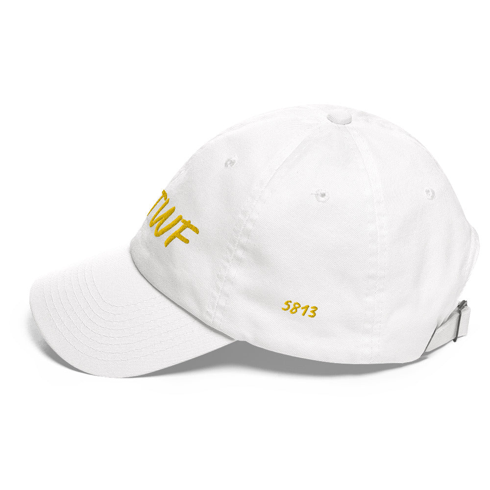 KMTWF In Gold Embroidery on Classic Dad Hat