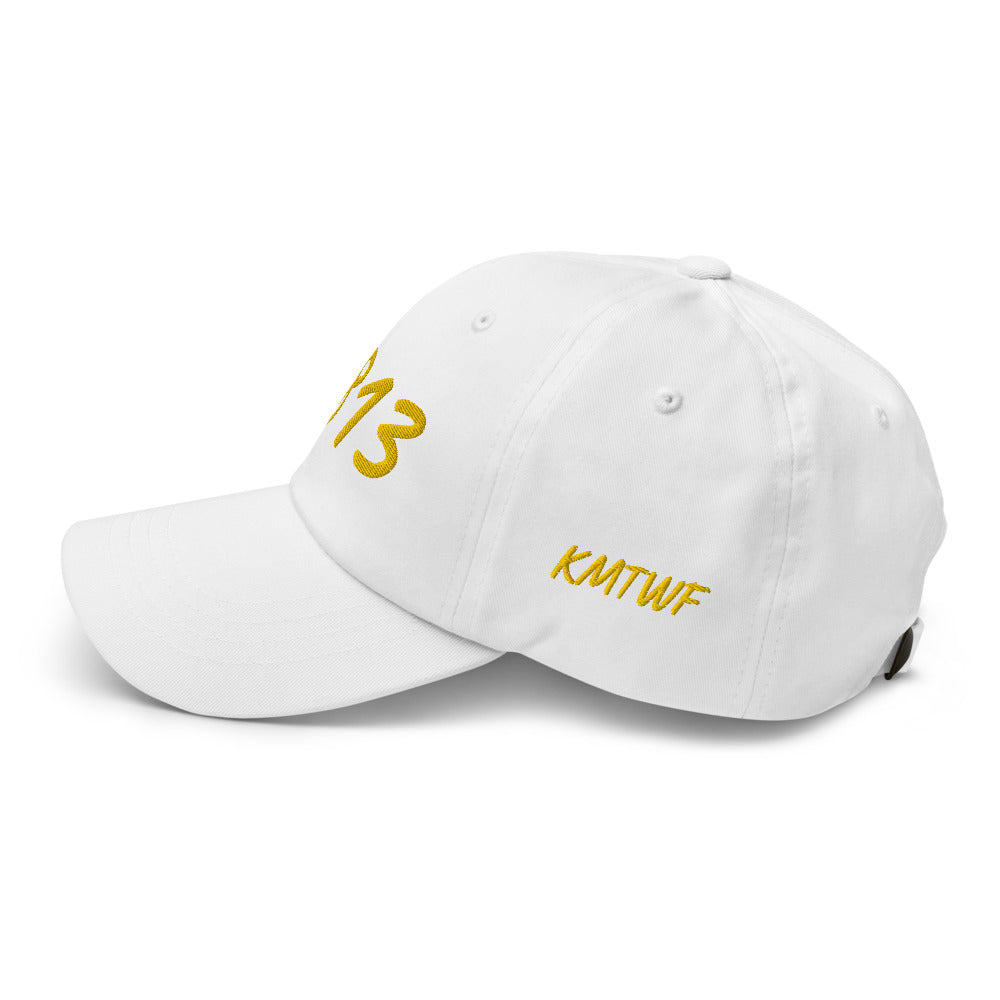 5813 In Gold Embroidery on Classic Dad Hat