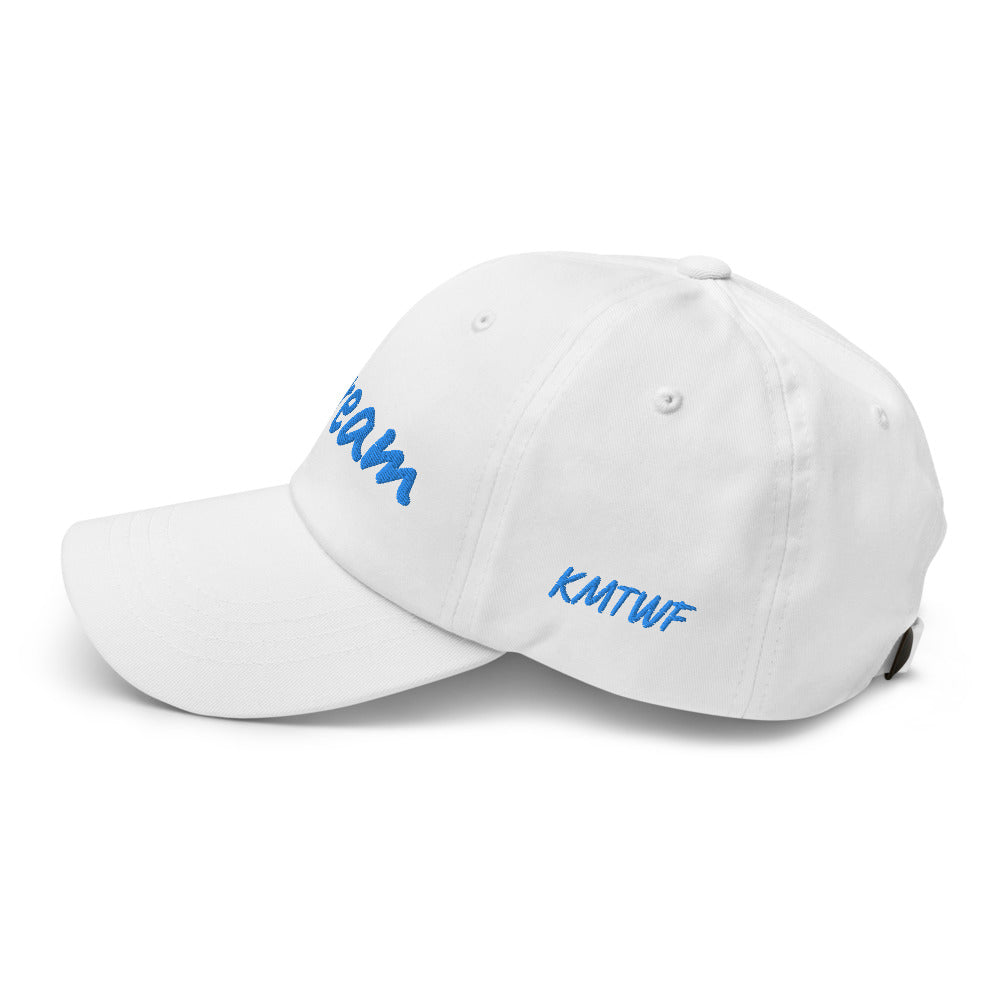 Dream In Sapphire Embroidery on Classic Dad Hat