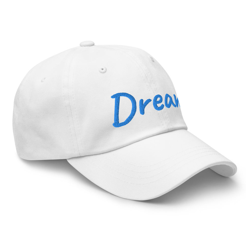 Dream In Sapphire Embroidery on Classic Dad Hat