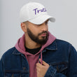 Truth In Amethyst Embroidery on Classic Dad Hat