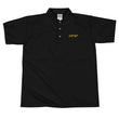 KMTWF In Gold Embroidery on Men's Polo Shirt