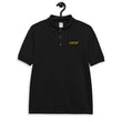 KMTWF In Gold Embroidery on Men's Polo Shirt