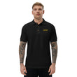 KMTWF In Gold Embroidery on Men's Polo Shirt