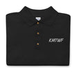 KMTWF In Pearl Embroidery on Men's Polo Shirt