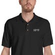 5813 In Pearl Embroidery on Men's Polo Shirt