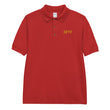 5813 In Gold Embroidery on Men's Polo Shirt